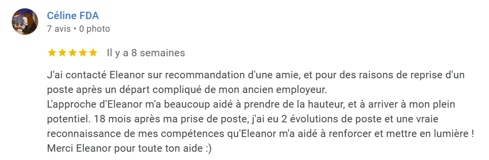 Témoignage coaching